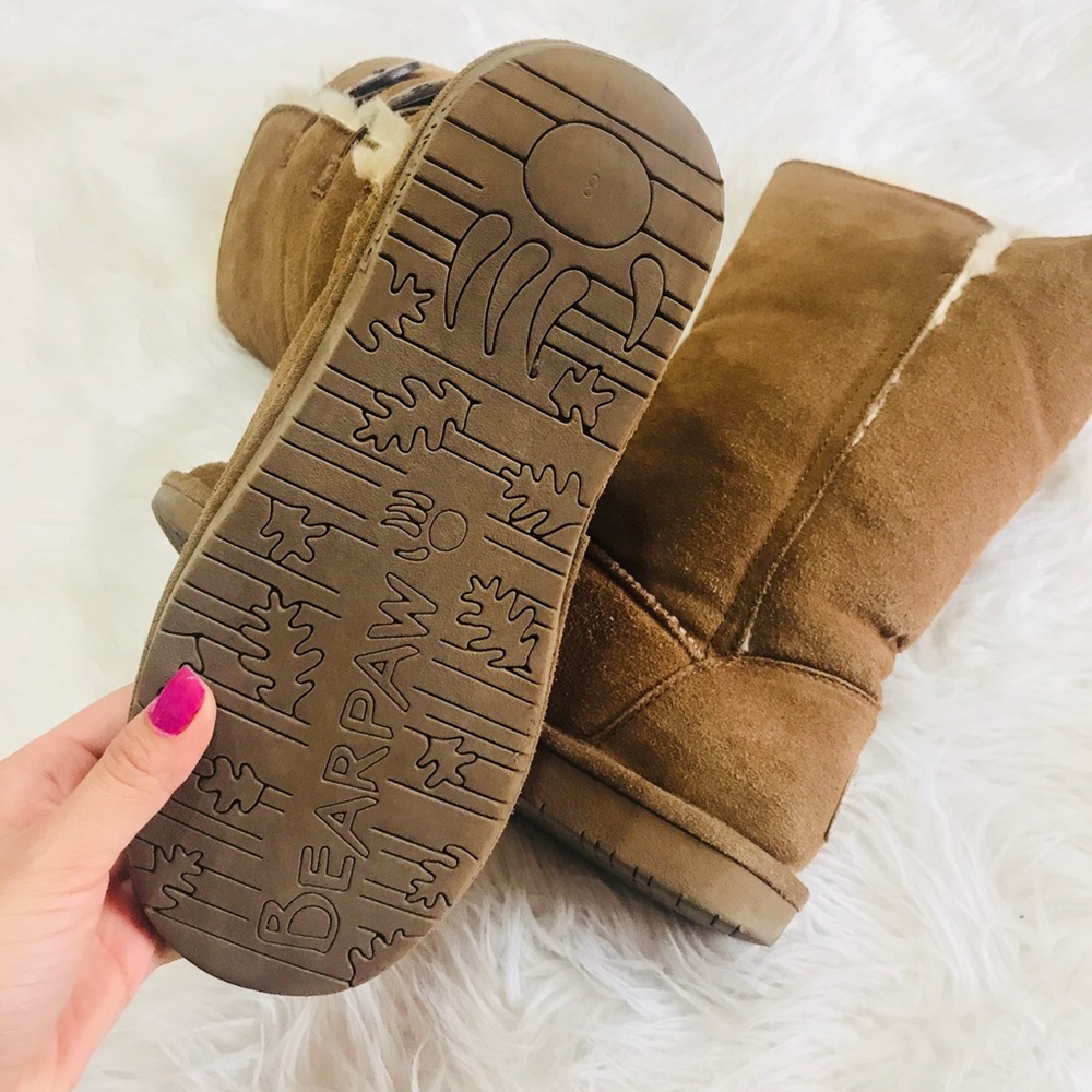 Bearpaw Lauren chestnut boots - Picture 4 of 7